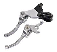 WOOSTAR Manillar 22mm Maneta Embrague Freno Moto Reemplazo para 50cc 70cc 90cc 110cc 125cc Dirt Pit Bike