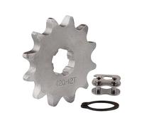 WOOSTAR Moto Piñon Delantero 420 de 12 Dientes 17mm para 50cc 70cc 90cc 110cc 125cc Dirt Pit Bike Mini Bike ATV 4 Wheeler Ciclomotor