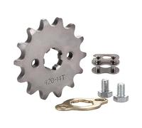 WOOSTAR Moto Piñon Delantero 420 de 14 Dientes 17mm para 50cc 70cc 90cc 110cc 125cc Dirt Pit Bike Mini Bike ATV 4 Wheeler Ciclomotor