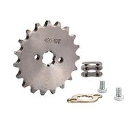 WOOSTAR Moto Piñon Delantero 420 de 19 Dientes 17mm para 50cc 70cc 90cc 110cc 125cc Dirt Pit Bike Mini Bike ATV Quad Ciclomotor