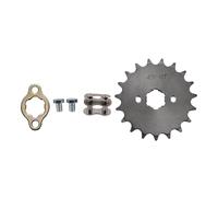 WOOSTAR Moto Piñon Delantero 428-19T Dientes 20mm Reemplazo para 50cc 70cc 90cc 110cc 125cc Dirt Pit Bike Mini Bike ATV Quad Ciclomotor