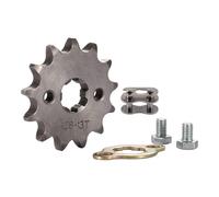 WOOSTAR Moto Piñon Delantero 428 de 13 Dientes 17mm para 50cc 70cc 90cc 110cc 125cc Dirt Pit Bike Mini Bike ATV 4 Wheeler Ciclomotor