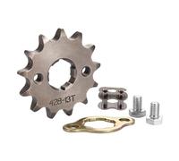 WOOSTAR Moto Piñon Delantero 428 de 13 Dientes 20mm para 50cc 70cc 90cc 110cc 125cc Dirt Pit Bike Mini Bike ATV 4 Wheeler Ciclomotor