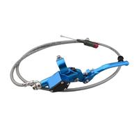 WOOSTAR Palanca de Embrague Cilindro Maestro Hidráulico con Tubo Combustible Reemplazo para Suzuki 125cc 150cc 180cc 200cc 250cc Vertical Motor Motocicleta Pocket Bike Pit Dirt Bike ATV Quad Azul
