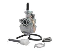 WOOSTAR PZ16 Carburador 16mm con Filtro de Combustible Tubo Gasolina Juntas Reemplazo para 50cc 70cc 90cc Horizontal Motor ATV Dirt Bike Go Kart