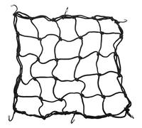 WOOSTAR Red Elástica Equipaje Moto 40 x 40 cm con 6 Manos para ATV Quad Dirt Pit Bike Truck Negro