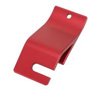 WOOSTAR Soporte de Talón de Neumático Ayudante de Cambiador de Neumáticos Universal para Motocicleta Dirt Pit Bike Off-Road Rojo