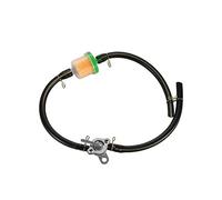WOOSTAR Tubo Combustible Moto 8mm con Filtro Gasolina con Interruptor Combustible Reemplazo para 50cc 110cc 125cc 150cc 250cc China ATV Quad Scooter Verde