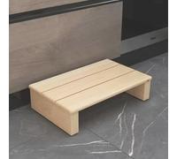 WooStep - Taburete con almohadillas antideslizantes, diseño resistente de medio paso para uso en interiores y exteriores, perfecto para entradas y fácil acceso