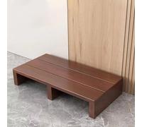 WooStep - Taburete con almohadillas antideslizantes para uso en interiores y exteriores, diseño resistente de medio paso para un fácil acceso, perfecto para entradas