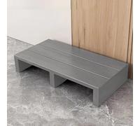 WooStep - Taburete con almohadillas antideslizantes para uso en interiores y exteriores, diseño resistente de medio paso para un fácil acceso, perfecto para entradas