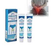 Wootapson 2Pc Crema Antibacteriana Para La Piel,Crema Para El Tratamiento De La Intimidad,Jock Itch Crema,Crema Para Aliviar La Picazón, Crema Para Picazón Genital,Crema De Tratamiento Itch (A)