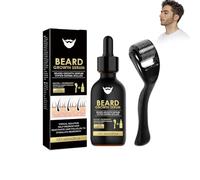 Wootapson Set 60ml Fluido Cuidado para Barba, Que Proporciona Hidratación Profunda y Reduce la Sequedad, Aumenta su brillo natural, Fomenta su desarrollo capilar