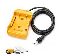 WOOTON Starlink - Mini adaptador de batería, compatible con batería DeWalt | Starlink Mini cable de alimentación CC de 3.2 pies, alambre de cobre de 18 AWG para una fuente de alimentación estable