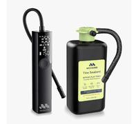 Woowind Ventus Pro Compresor de Aire Portátil con Sellador de Neumáticos, Inflador Inteligente de Neumáticos 2 en 1 Kit de Reparación
