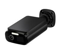 Woox Cámara de vigilancia Solar 2K para Exterior con lámpara de Pared, activada por Movimiento, cámara Exterior WiFi inalámbrica, con detección de IA de Personas/Animales/vehículos, Color visión