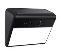 Woox Cámara de vigilancia Solar 2K para Exterior con lámpara de Pared, activada por Movimiento, cámara Exterior WiFi inalámbrica, con detección de IA de Personas/Animales/vehículos, Color visión