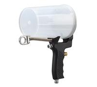 WOOXGEHM Kit de Proyecto de Pistola de Gelcoat, Gelcoat en Aerosol O Rodillo Laminado de Fibra de Vidrio de Resina con Fn5 5/32 Pulg. Boquilla, Libremente Ajustable, para Pulverizar Gelcoat y Resina