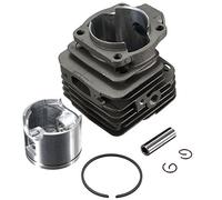 Wooya 46Mmmotosierra Cilindro del Aro del Pistón Conjunto para Rancher Husqvarna 55 51