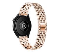 WoPail 22mm Correa para Huawei Watch GT 7 Pro 46mm/7/6/Amazfit Active Max | Mujer Correa Metálica para Huawei Watch GT 6 Pro/5 Pro 46mm/Amazfit Balance/Bip 6/5,Bling Diamond Jewelry Correa de Repuesto