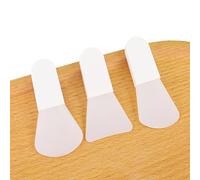 Wopanxye Paquete de 6 cepillos aplicadores de máscara facial, mini cepillo de silicona suave para máscara de ojos, aplicadores de maquillaje para el cuidado de la piel, pequeñas herramientas para