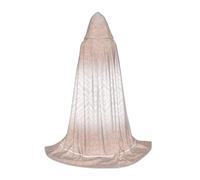 WOPQS Capa con capucha y bonito patrón brillante para adolescentes, carnaval, Halloween, disfraz de mago