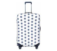 WOPQS Evil Eyes - Funda protectora elástica para maletas de 18 a 32 pulgadas, Black, XL