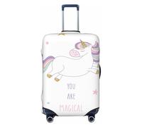 WOPQS You are Magical - Funda protectora elástica para equipaje para maletas de 18 a 32 pulgadas, Black, S