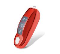 WORCAS Funda inteligente de TPU suave compatible con Porsche Boxster Turbo Cayenne Panamera Macan Cayman 911,2/3/4 botón sin llave (universal-rojo)