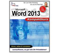 Word 2013 Video-Training - Der große Praxiskurs auf DVD [Interactive DVD] [Alemania]