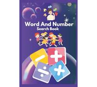Word and Number Search Book: Word Searches With Easy To Read Print With Words, Numbers and More | 6x9 inches, 134 Pages | 50+ Puzzles