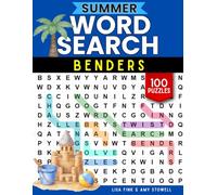 Word Benders Word Search Puzzles, 100 Word Find Games, Summer Themed Word Search Puzzle Book with a Fun Twist: For Kids, Teens, Adults and Senior ... 8-100 (Word Search Word Benders Puzzle Book)