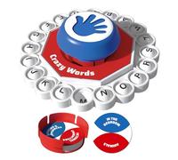 Word Board Games - Press Alphabet Learning Toy | Educational Letter Spelling Game Kids, Boys/Girls, Adults, Family Fun, Classroom Activities, School, and Kindergarten Learning Playtime