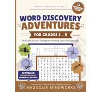 Word Discovery Adventures - Grades 3-5 - Geography Explorer Edition: Geography-Focused Word Search and Crossword Puzzles. | Science Vocabulary ... for Elementary Learners and Busy Teachers.