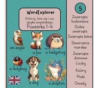 Word Explorer 5 - Koloruj, baw się i ucz języka angielskiego! - Powtórka: liczby 1-10, kolory, zwierzęta domowe, zwierzęta leśne, dzikie zwierzęta, ... angielskiego dla dzieci w wieku 6 do 8 lat