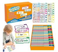 Word Family Flash - Tarjetas flash para niños de 4 a 8 años de edad