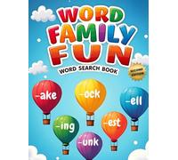 Word Family Fun Word Search Book (Second Edition): Explore Bigger Puzzles with Fun Word Family Adventures!