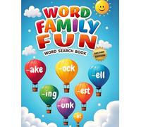 Word Family Fun Word Search Book (Second Edition): Explore Bigger Puzzles with Fun Word Family Adventures!