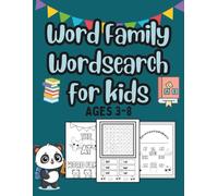 Word Family Wonderland: Fun Puzzles and Coloring for Early Readers: 40 Word Search Puzzles and 40 Coloring Pages to Build Phonics and Reading Skills ... 3-8 (Think & Seek: Word Fun for Curious Kids)