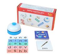 Word Games Card - Interactive Educational Colorful Preschool Toy,Word And Vocabulary Games Combine Interactive Challenges With MultifuncToy,for Home House Kindergarten Classroom Family Friends Teacher