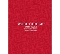 Word Girdle Game Book 1: Racecar Red Edition (Word Girdle Game Books)