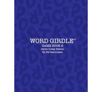 Word Girdle Game Book 6: Idyllic Indigo Edition (Word Girdle Game Books)