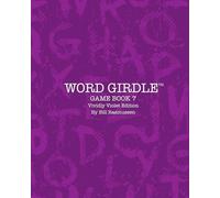 Word Girdle Game Book 7: Vividly Violet Edition (Word Girdle Game Books)