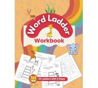 Word Ladder Workbook: Easy Level Word Ladders Puzzles for Kids with a few Coloring Pages at the End