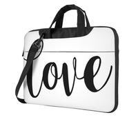 Word Love In Cursive Simple Line - Funda acolchada para laptop de 15,6 pulgadas, para mujeres y hombres