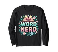 Word Nerd Book Lover Wildflowers Cottagecore Flowers Book Manga Larga