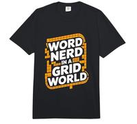 Word Nerd Divertido Crucigrama Comfort Colors Adult Heavyweight T-Shirt