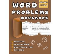 Word Problems Workbook Grades 2 & 3 Addition, Subtraction, Multiplication And Division: Over +770 Exercises Step-by-Step Practice Problems With Answer Key