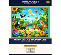 WORD QUEST Vol. 1: Maravillas Naturales: Explora la fauna y flora del mundo