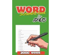 Word Scramble book for Adults: Word Scramble Fun for Adults - A Great Gift for Puzzle Lovers (101 Pages, 50 Themes, 2,000 Words)